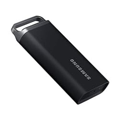 image of SAMSUNG T5 EVO Portable SSD 8TB, USB 3.2 Gen 1 External Solid State Drive, Seq. Read Speeds Up to 460MB/s for Gaming and Content Creation, MU-PH8T0S/AM, Black with sku:ssmuph8t0sam-adorama