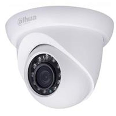 image of Dahua Lite 1.3MP IR Eyeball Network Camera with 2.8mm F2.0 Manual Lens with sku:dhw110s28-adorama