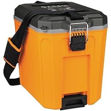 image of Klein Tools 62204MB MODbox Cooler, 17-Quart Insulated Cooler, Holds 24 Cans, Keeps Cool 30 Hours, Connects to MODbox Mobile Workstation with sku:b0ckwkn419-amazon