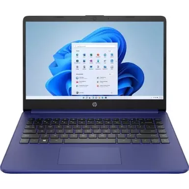image of HP - 14" Laptop - Intel Celeron - 4GB Memory - 64GB eMMC - Indigo Blue with sku:bb21961034-bestbuy