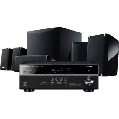 image of Yamaha Black 5.1-channel Home Theater System with sku:yayht4950ubl-adorama