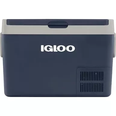 image of Igloo - ICF60 Iceless Powered Cooler - Rugged Blue with sku:bb22299475-bestbuy
