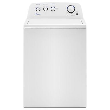 image of Amana White Large Capacity Top Load Washer With High-efficiency Agitator with sku:ntw4519jw-electronicexpress