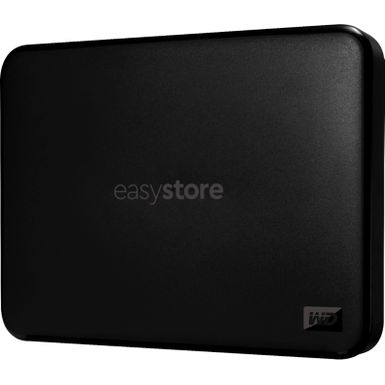 image of WD - Easystore 1TB External USB 3.0 Portable Hard Drive - Black with sku:bb21522764-bestbuy