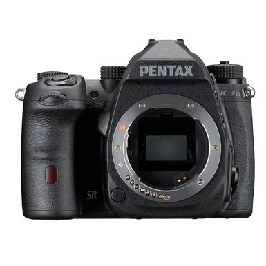 image of Pentax K-3 Mark III Monochrome DSLR Camera Body with sku:ipxk3m-adorama