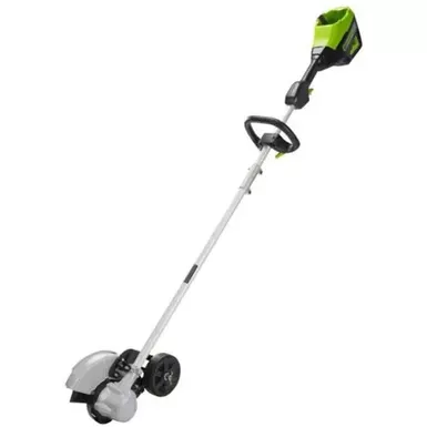 image of Greenworks - 80-Volt 8-Inch Cutting Diameter Brushless Straight Shaft Edger (Battery Not Included) - Green with sku:bb22066596-bestbuy