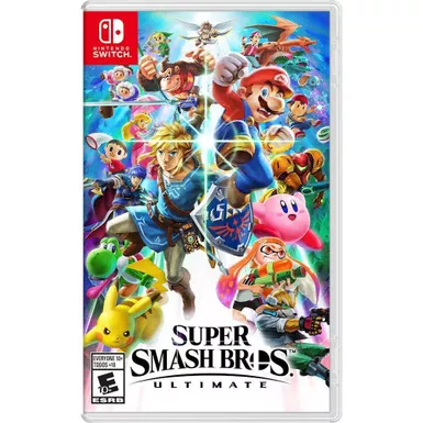 image of Super Smash Bros. Ultimate - Nintendo Switch - OLED Model, Nintendo Switch, Nintendo Switch Lite with sku:hacpaaaba-floridastategames