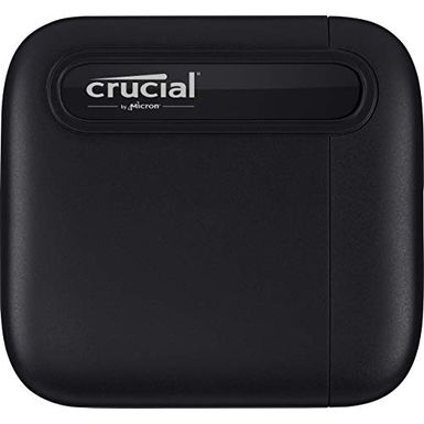 image of Crucial X6 2TB Portable SSD – Up to 800MB/s – USB 3.2 – External Solid State Drive, USB-C - CT2000X6SSD9 with sku:ct2000x6ssd9-adorama