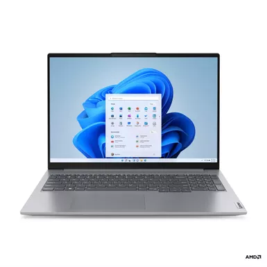 image of Lenovo - ThinkBook 16 G6 ABP Laptop, Arctic Grey with sku:bb22212579-bestbuy