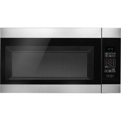 image of Amana AMV2307PFS - microwave oven - built-in - black on stainless with sku:amv2307pfs-electronicexpress