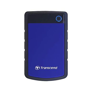 image of Transcend 4TB USB 3.1 Gen 1 StoreJet 25H3B SJ25H3B Rugged External Hard Drive TS4TSJ25H3B Blue with sku:ts4tsj25h3b-adorama