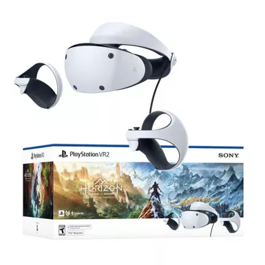 image of Sony - PlayStation VR2 Horizon Call of the Mountain bundle - White with sku:bb22127945-bestbuy
