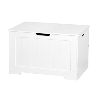 image of Merax Flip Top Storage Bench - White with sku:tustc91_rnyqddpzkfw91qstd8mu7mbs--ovr