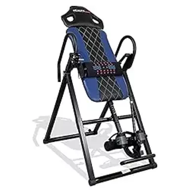image of Health Gear - HGI 4.4 - Advanced Heat & Vibration Massage Inversion Table with Patented Ankle Safety & Security System with sku:b09x7fxc3p-amazon
