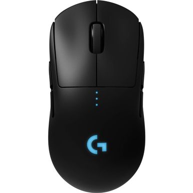image of Logitech G G PRO Wireless Optical Gaming Mouse with RGB Lighting with sku:5px568-ingram