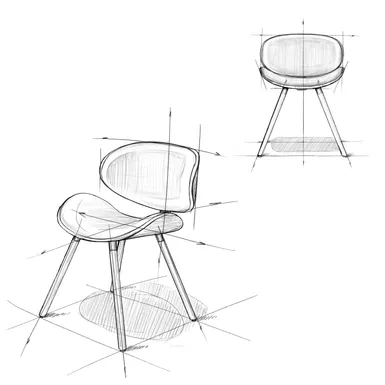 image of WYNDENHALL Avondale Mid Century Modern Dining Chair - Stone Grey with sku:5a38nq1lwbosmajqogihrgstd8mu7mbs-overstock