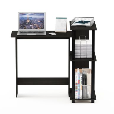 image of Porch & Den Dunckley Wood Corner Computer Desk and Bookshelf - Brown with sku:qjumxssi-zpcopguklm91qstd8mu7mbs-overstock