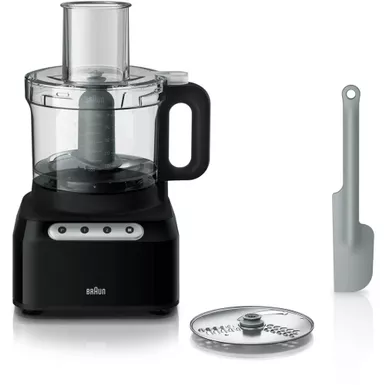 image of Braun - 8 Cup Food Processor with sku:fp3101bk-almo