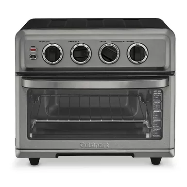 image of Cuisinart - Air Fryer 0.6 Cu. Ft. Toaster Oven with Grill - Black with sku:bb22029843-bestbuy