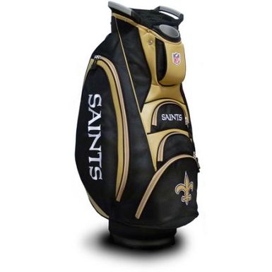 image of Team Golf NFL New Orleans Saints Victory Golf Cart Bag with sku:b0bsltf6f6-amazon