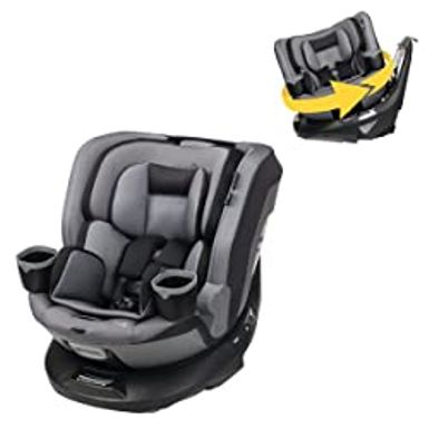 image of Safety 1st Turn and Go 360 DLX Rotating All-in-One Car Seat, Provides 360 seat Rotation, High Street with sku:b0btfrq27r-amazon