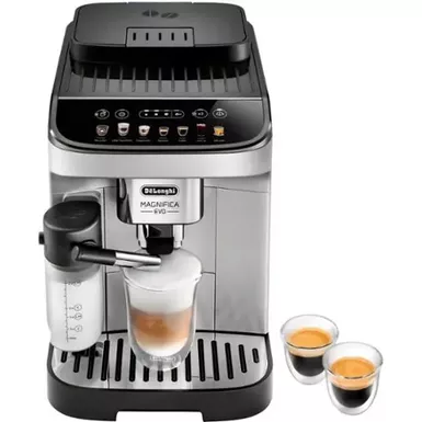 image of De'Longhi - Magnifica Evo Coffee and Espresso Machine - Silver with sku:bb22017066-bestbuy
