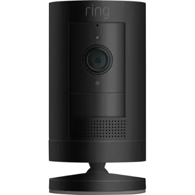 image of Ring - Stick Up Indoor/Outdoor Wire Free 1080p Security Camera - Black with sku:bb21499373-bestbuy