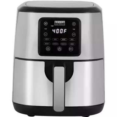 image of Bella Pro Series - 4.2-qt. Digital Air Fryer - Stainless Steel Finish with sku:bb21992556-bestbuy