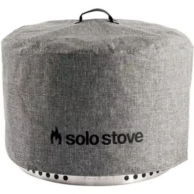 image of Solo Stove Yukon 28" Premium Ash Grey Fire Pit Shelter with sku:bb22210786-bestbuy