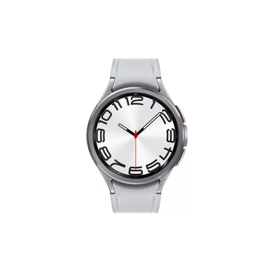 image of Samsung Galaxy Watch6 Classic 47MM Bluetooth Wifi Connectivity, Silver with sku:hg5061-ingram