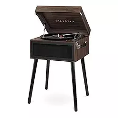 image of Victrola - Bluetooth Stereo Audio System - Espresso with sku:bb21263405-bestbuy
