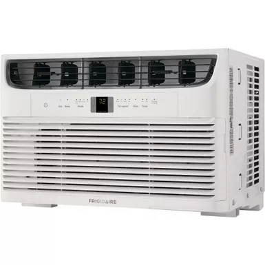 image of Frigidaire - 6,000 BTU Window Air Conditioner with Remote in White with sku:fhwc063tb1-almo