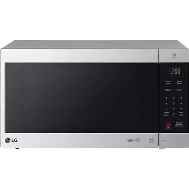 image of LG - NeoChef 2.0 Cu. Ft. Countertop Microwave with Sensor Cooking and EasyClean - Stainless Steel with sku:bb20665174-bestbuy