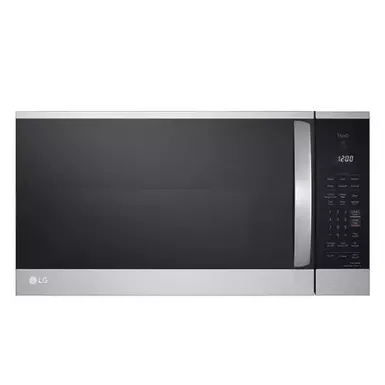 image of LG - 1.8 Cu. Ft. Over-the-Range Microwave with Sensor Cooking and EasyClean - Stainless Steel with sku:bb22093443-bestbuy