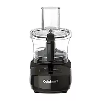 image of Cuisinart 7-Cup Sleek and Modern Design Food Processor with Two Easy Controls and Universal Blade for Chopping, Mixing, and Dough (Black) with sku:b0c78hhqrh-amazon