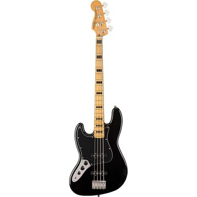 image of Squier Classic Vibe '70s Jazz Bass Left-Handed Electric Guitar, Maple Fingerboard, Black with sku:sq374545506-adorama
