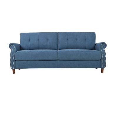 image of Briscoe Sofa - Blue with sku:byvgdjsvh9eywtvy6dzdbgstd8mu7mbs-overstock