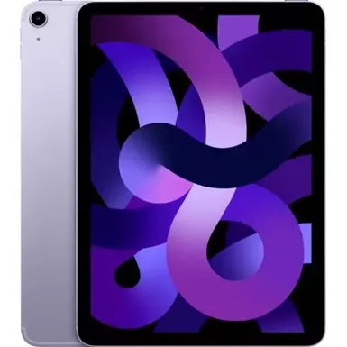 image of Apple - 10.9-Inch iPad Air - Latest Model - (5th Generation) with Wi-Fi + Cellular - 64GB - Purple (Unlocked) with sku:bb21207527-bestbuy