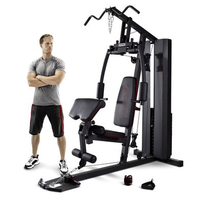 image of Marcy 200-Pound Stack Home Gym - 200 lb Stack Home Gym with sku:b7gokkt7zkvoevr_zpqvfastd8mu7mbs-overstock
