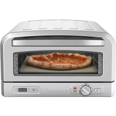 image of Cuisinart - Indoor Pizza Oven - Silver with sku:bb22203240-bestbuy