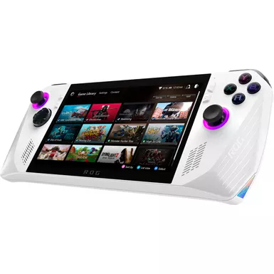 image of ASUS - ROG Ally 7" 120Hz FHD 1080p Gaming Handheld - AMD Ryzen Z1 Extreme Processor - 512GB - White with sku:bb22140819-bestbuy