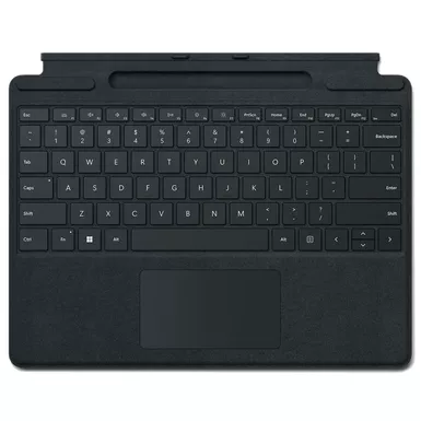 image of Microsoft Surface Pro Signature Keyboard, Black with sku:9kx568-ingram