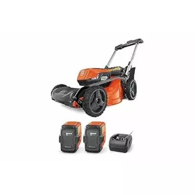 image of Husqvarna Lawn Xpert LE-322 Battery Powered Self Propelled Lawn Mower with Brushless Motor, Electric Lawn Mower for Small Yards (1/4-1/2 Acre), 40V Lithium-Ion Battery and Charger Included with sku:b0c2z9p315-amazon