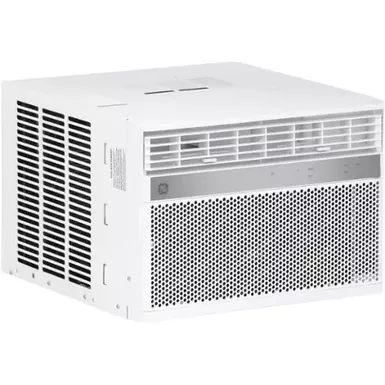 image of GE - 550 Sq. Ft. 12000 BTU Smart Window Air Conditioner - White with sku:bb22213579-bestbuy