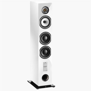 image of Triangle Esprit Gaia Ez Hi-Fi Floor Standing Speaker, White High Gloss with sku:triezc58jv1c-adorama