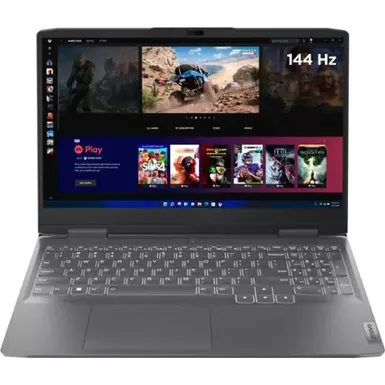 image of Lenovo - LOQ 15.6" Gaming Laptop FHD - AMD Ryzen 7 7840HS with 8GB Memory - NVIDIA GeForce RTX 4050 6GB - 512GB SSD - Storm Grey with sku:bb22093789-bestbuy