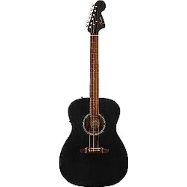 image of Fender 6 String Acoustic Guitar, Right-Hand, Black Top (0973052111) with sku:fen-0973052111-guitarfactory