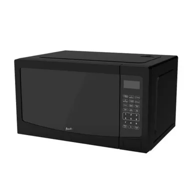image of Avanti 1.1 Cu. Ft. Black Countertop Microwave with sku:mt115v1b-electronicexpress