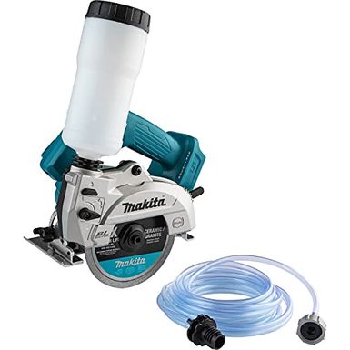 image of Makita XCC01Z 18V LXT Lithium-Ion Brushless Cordless 5" Wet/Dry Masonry Saw, AWS Capable, Tool Only with sku:b09fcw88fh-amazon