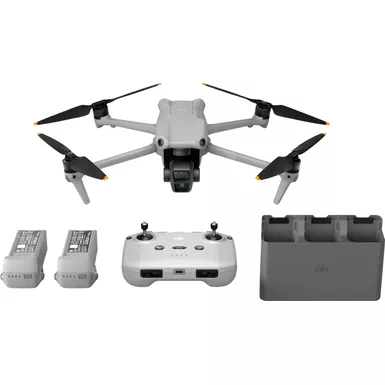 image of DJI - Air 3 Fly More Combo Drone with RC-N2 Remote Control - Gray with sku:bb22144315-bestbuy